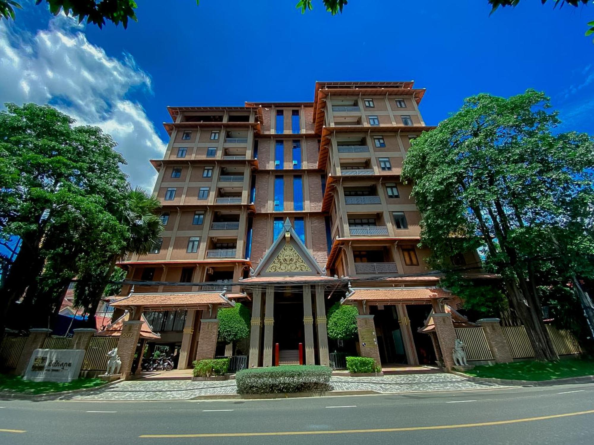 Jaya Suites Hotel Phnom Pen Exterior foto